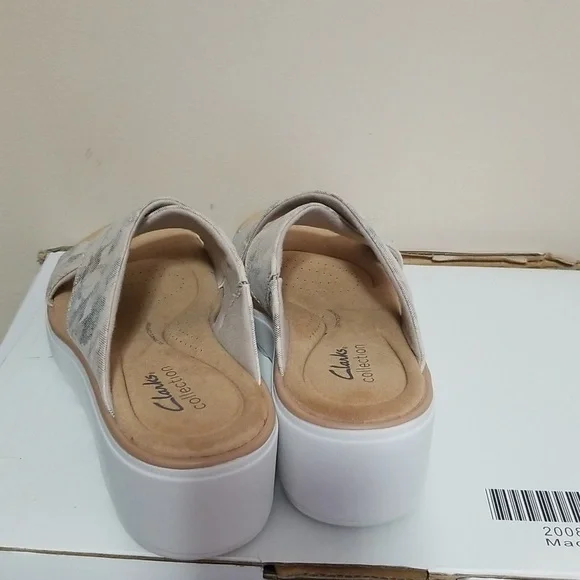 Clark Jillian Gem Slide Sandals sz 6.5 - Picture 4 of 5